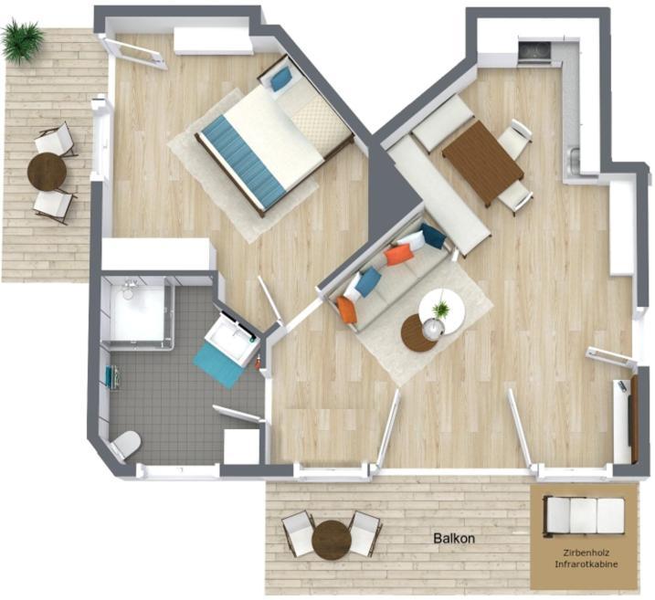 Residence Martha Biberwier Habitación foto
